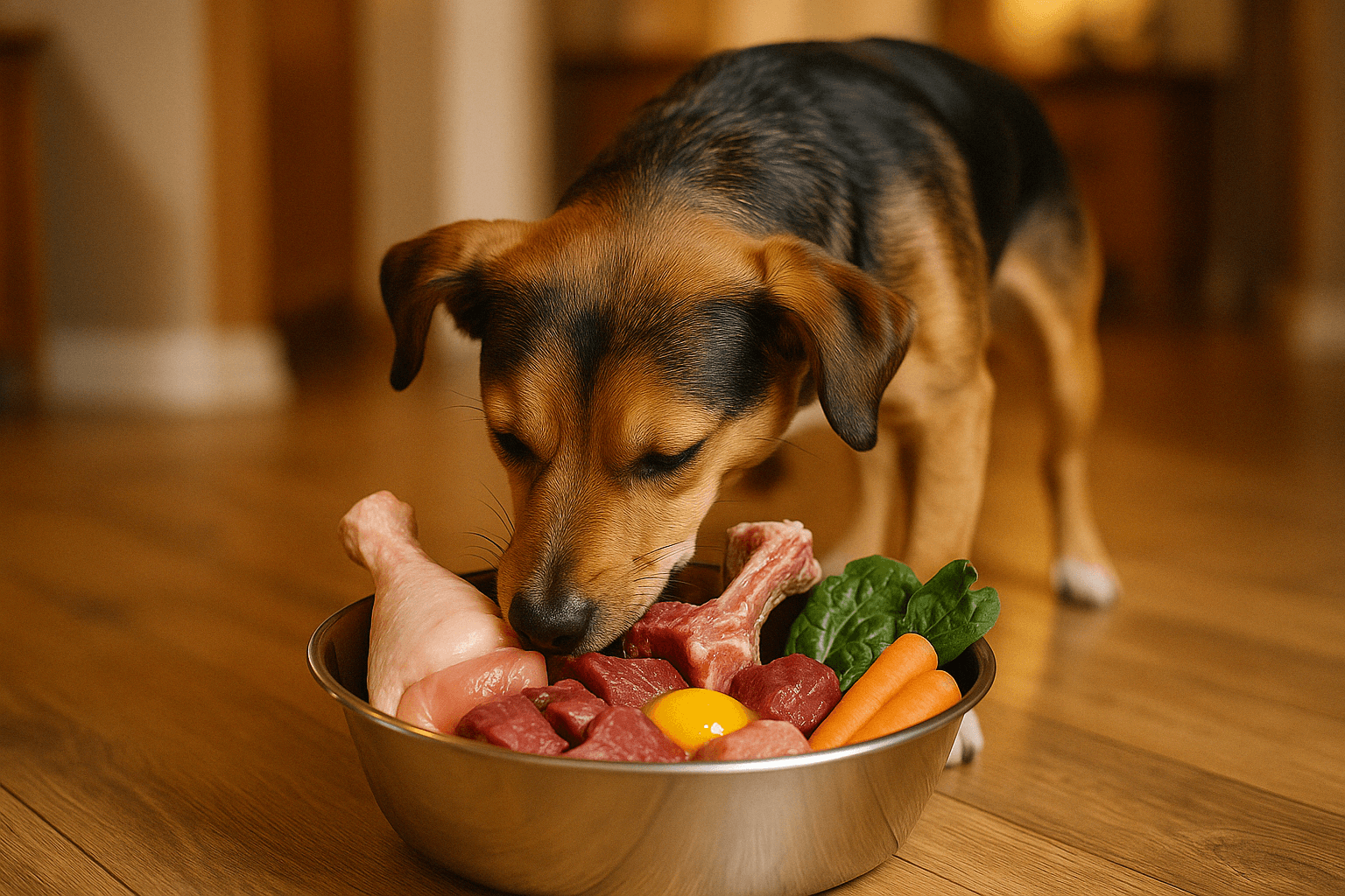 Dieta BARF para perros: alimentación natural y biológicamente apropiada para la salud canina