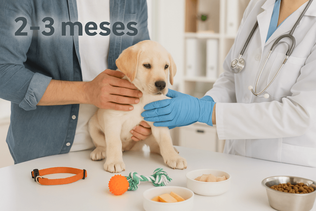 Cuidados veterinarios esenciales para saber cómo cuidar un perro cachorro correctamente