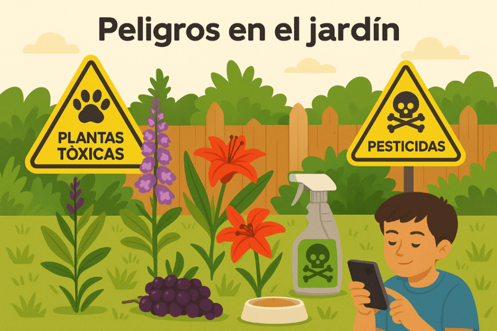 Plantas tóxicas y peligros del pasto para perros - seguridad canina