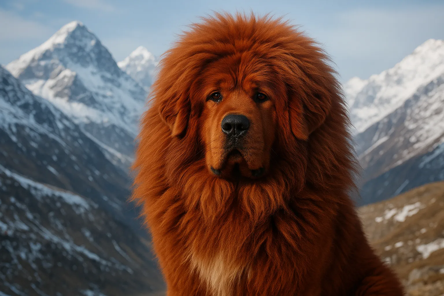 Mastín Tibetano: El perro más caro del mundo.