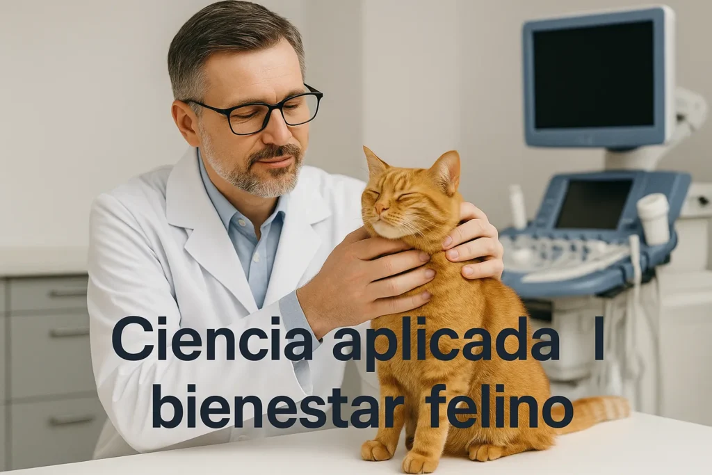 Aplicación de nuevas teorías científicas sobre ronroneo en cuidado felino