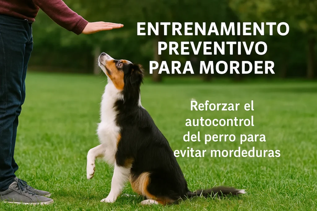 Prevención picaduras abejas perros mediante entrenamiento comando quieto
