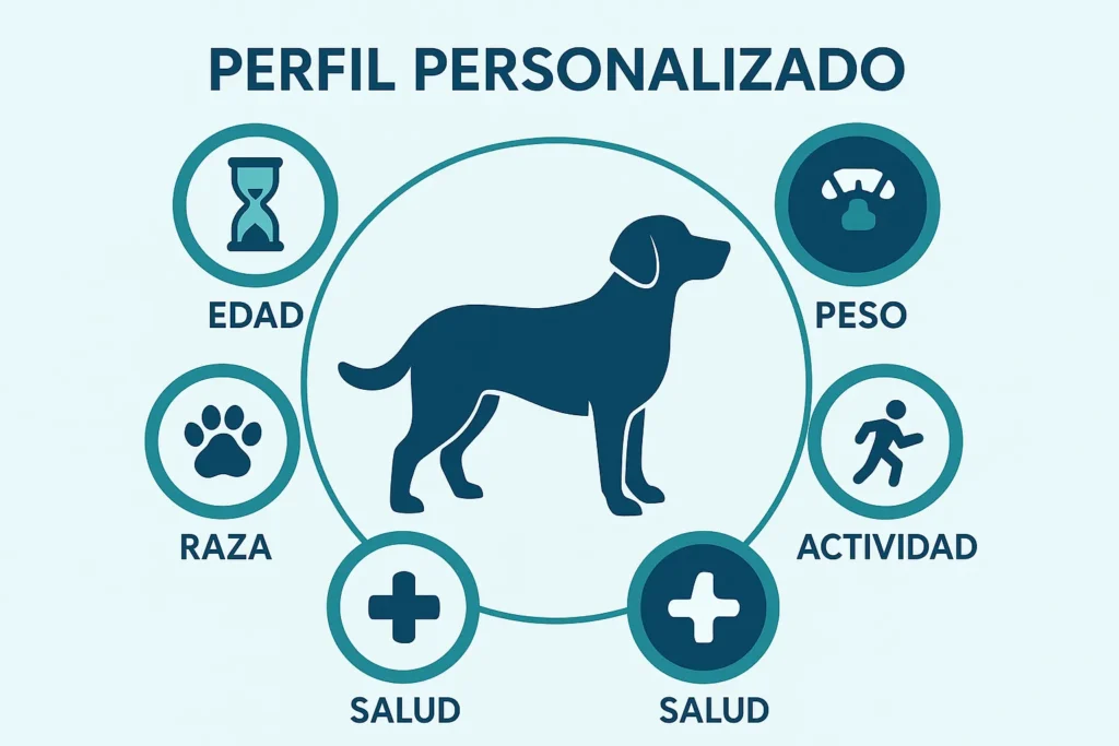 Personalización de suscripción de comida para mascotas según necesidades individuales