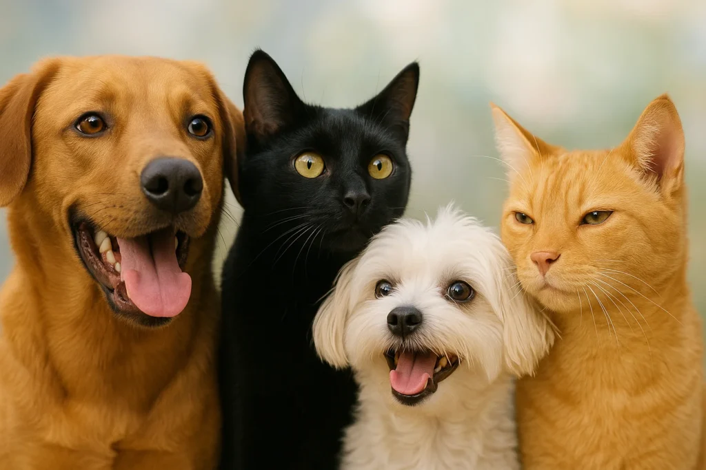 nombres populares para mascotas - diversidad de personalidades y caracteres en animales.