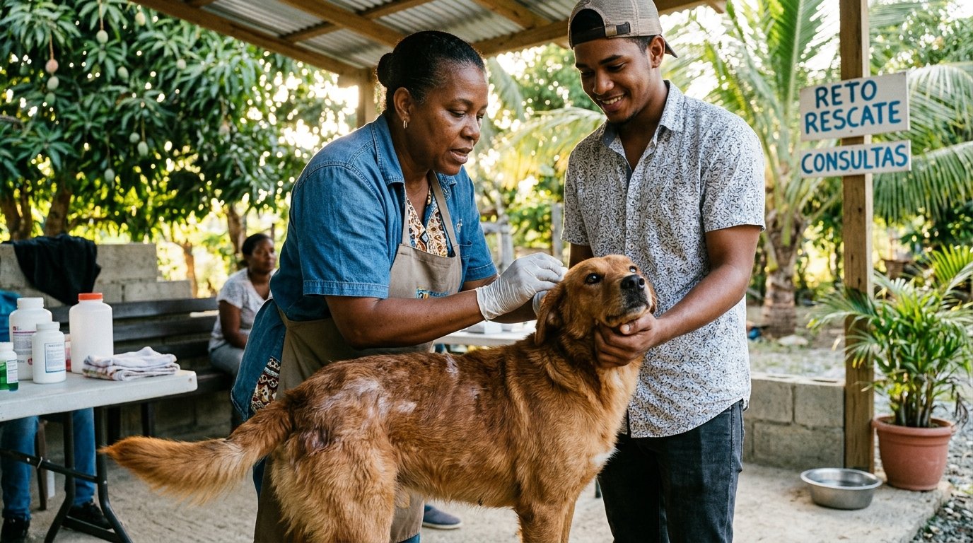 como tratar la dermatitis en perros en RD