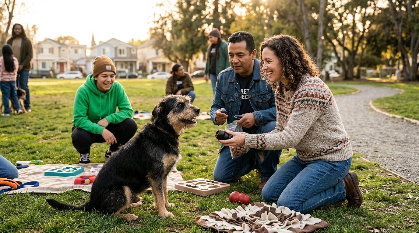 que es el enriquecimiento ambiental para perros